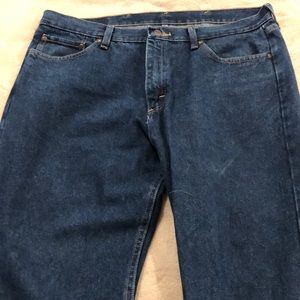 Wrangler Dark Blue 100% Jeans - 36/30
